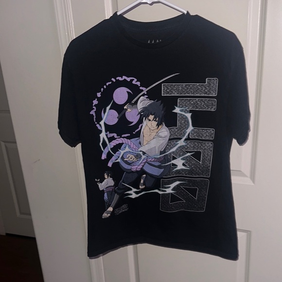 NARUTO X 1400 TRIPPIE REDD SASUKE SHIRT - Picture 1 of 4